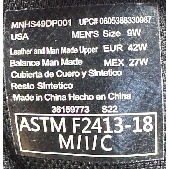 Herman Survivors Boots Mens Size 9 W Steel Toe Leather Work main image 9